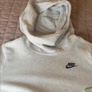 Off white Nike pullover hoodie
